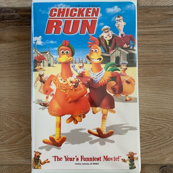 Dreamworks Other Chicken Run Vhs Poshmark